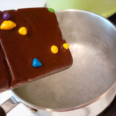 How long can a Little Debbie Snack cake survive when dropped into a pot of boiling water?