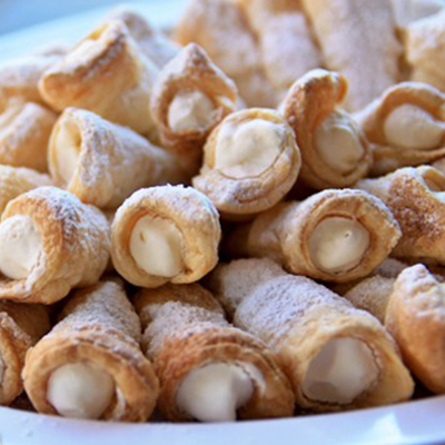 You don't have to wait for a party to make these puff pastry cream horns. They are easy and super impressive.