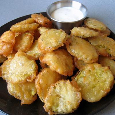 Fried Pickles - a southern classic.