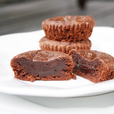 Nutella Brownie Bites - THREE Ingredients!!! That's it. So quick and EASY.