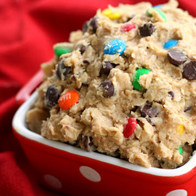 Monster Cookie Dough Dip... yum... yum.