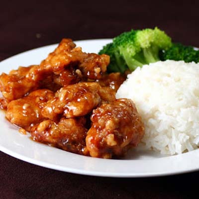 Orange Chicken - lighter and tastier than the takeout version.