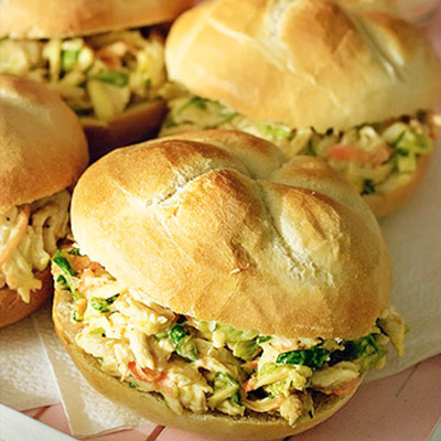 Nothing beats a tasty chicken salad! Easy step by step photo directions.