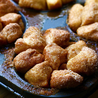 Individual Monkey Bread. You won't believe how good it is!