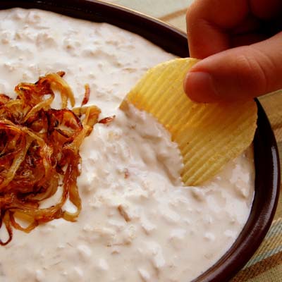 Maui Onion Dip - you'll never onion make dip from a little pouch again.