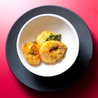 Masala prawns recipe: a rich and decadent dish that is perfect as a starter.