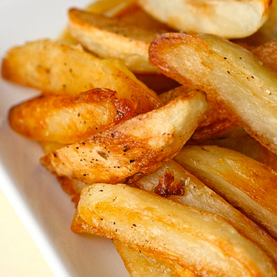 Finally, the perfect oven fries I've been searching for.
