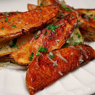Garlic Parmesan Oven Fries