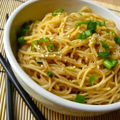 Salty, sweet, savory and completely addictive: garlic noodles!