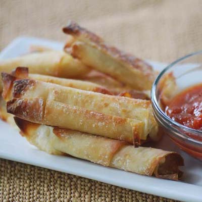 Baked Mozzarella Sticks