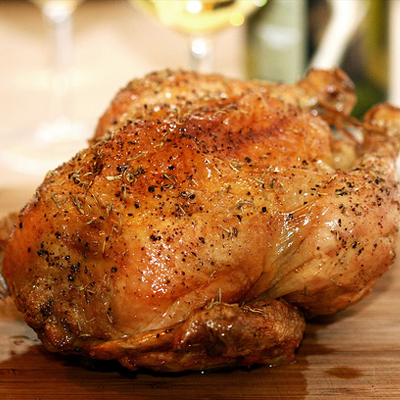 Would you believe that the simplest roast chicken recipe belongs to Thomas Keller? It's the tastiest recipe, too!