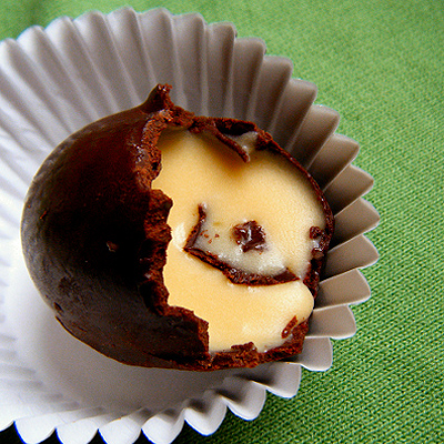 Homemade Cadbury Creme Eggs! This version is healthy, low carb, and all natural. Easter candy is now good for you!