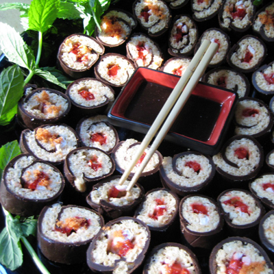 Chocolate Sushi will fool you.