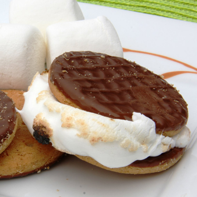 Cheater Smores thanks to Barefoot Contessa!