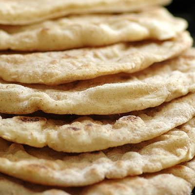 Homemade pita bread - so easy, so good!