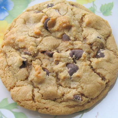 This recipe makes the best chocolate chip cookies ever. EVER.