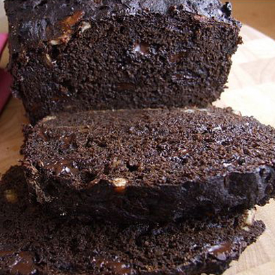 Chocolate Banana Bread from Rancho La Puerta Spa... not an ounce of butter or oil in it, so what makes it so moist?