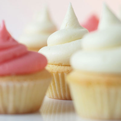 Cupcakes. This basic cupcake batter not only makes great vanilla cakes, but is also a great base that can be made into lots of different treats...