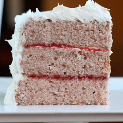 Homemade Strawberry Cake
