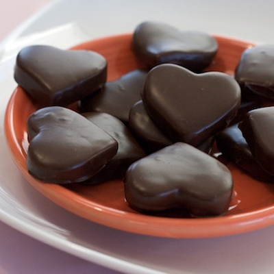 Heart-Shaped Peppermint Patties
