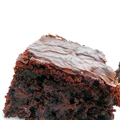You'll never guess the secret ingredient in these fudgy brownies! [recipe]