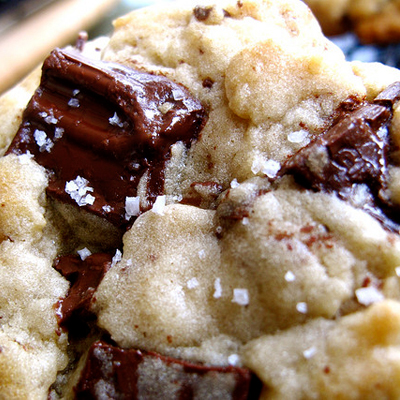 Jacque Torres' famous chocolate chip cookies. They really are THAT good!