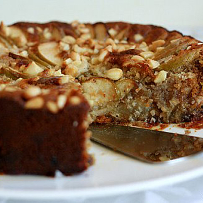 Recreating a rich Flourless Apple and Almond Cake from one of my favourite Sydney cafés.
