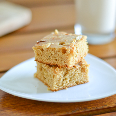 Peanut Butter Blondies