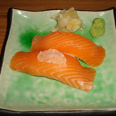 Looks like salmon sushi, doesn't it? But it's not. At Tataki, the only sustainable sushi restaurant in North America, they do things differently.