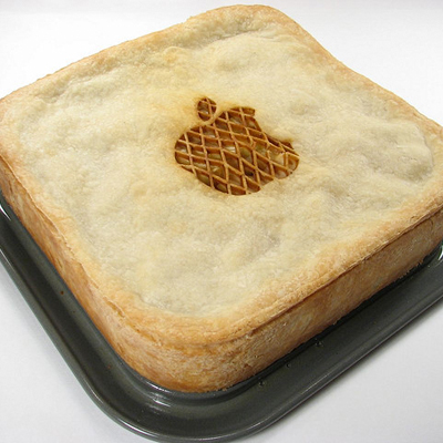 food + creative geek = Apple Apple Pie.