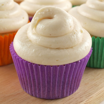 Sweet Potato Cupcakes with Brown Butter Cream Cheese Frosting
