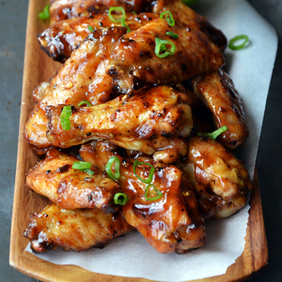 Crispy Baked Asian Chicken Wings