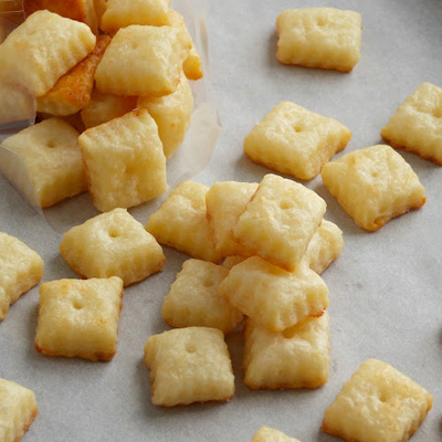 Homemade Cheez-Its! Without all the processed junk.