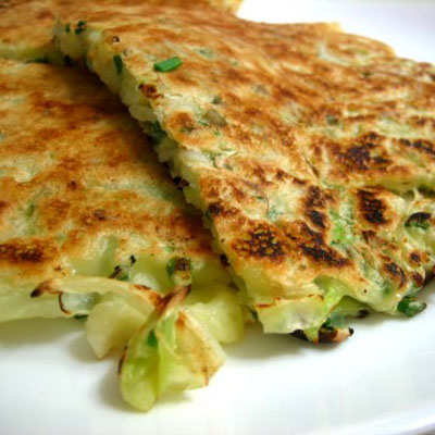 Jijimi - a savory Korean pancake.