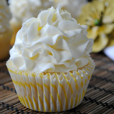 Lemon Cupcake with Lemon Buttercream