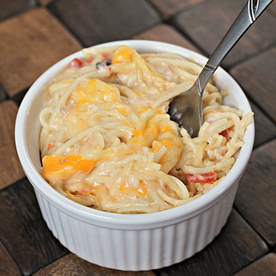 Mexican Chicken Spaghetti - Spice up your dinner time with this!