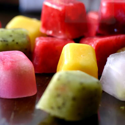 How To Make Fantastic Pure Fruit Ice Cubes...
