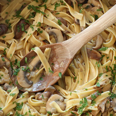 Mushroom Stroganoff
