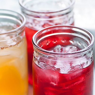 Really healthy "Kool-Aid" with no artificial sweeteners or colors! Kids love his stuff, too! Definitely making it this summer!