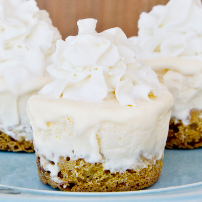 Chocolate Chip Cookie & Ice Cream Cupcakes