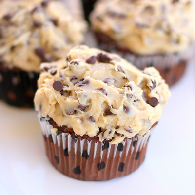 Cookie Dough Cupcakes