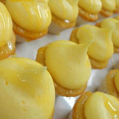 Buttercream Bakery Mango, Pineapple & Passion Fruit Mini Cupcake Recipe