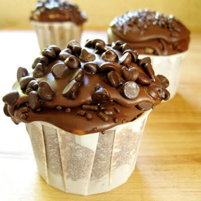 Chocolate Mud Cupcakes