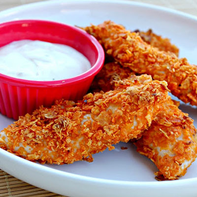 Doritos Crusted Chicken Strips