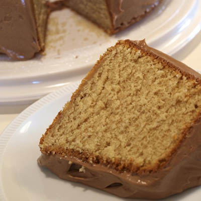 Peanut Butter Pound Cake - This recipe produces a dense, not too sweet, pound cake that packs plenty of peanut butter flavor. It is also rich and moist.