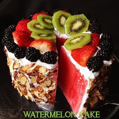 Healthy Watermelon Cake