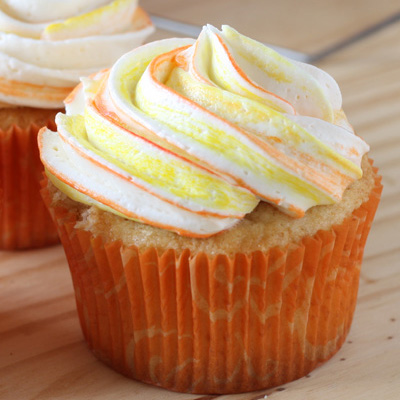 Fresh Mango Cupcakes