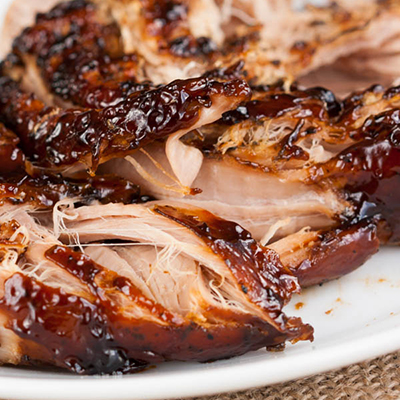 Crockpot Brown Sugar and Balsamic Glazed Pork Tenderloin