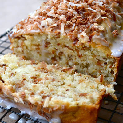 Toasted Coconut Pound Cake