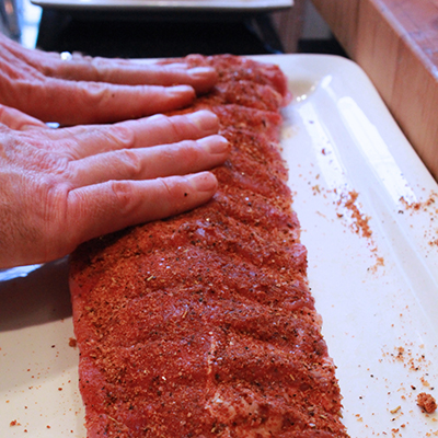 Sweet, Spicy and Smoky Dry Rub... can be used a beef, chicken and pork.